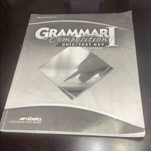 Abeka 7th Grade Grammar & Composition I